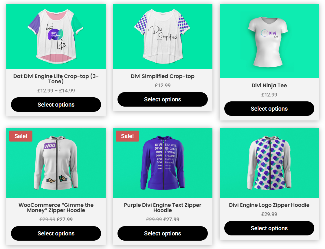 Shop Style template preview