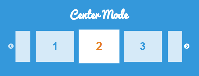 Center Mode Preview