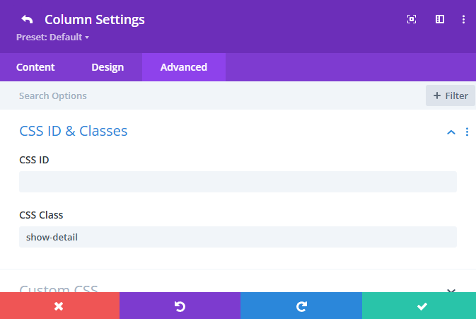 Add Content Wrapper Selector