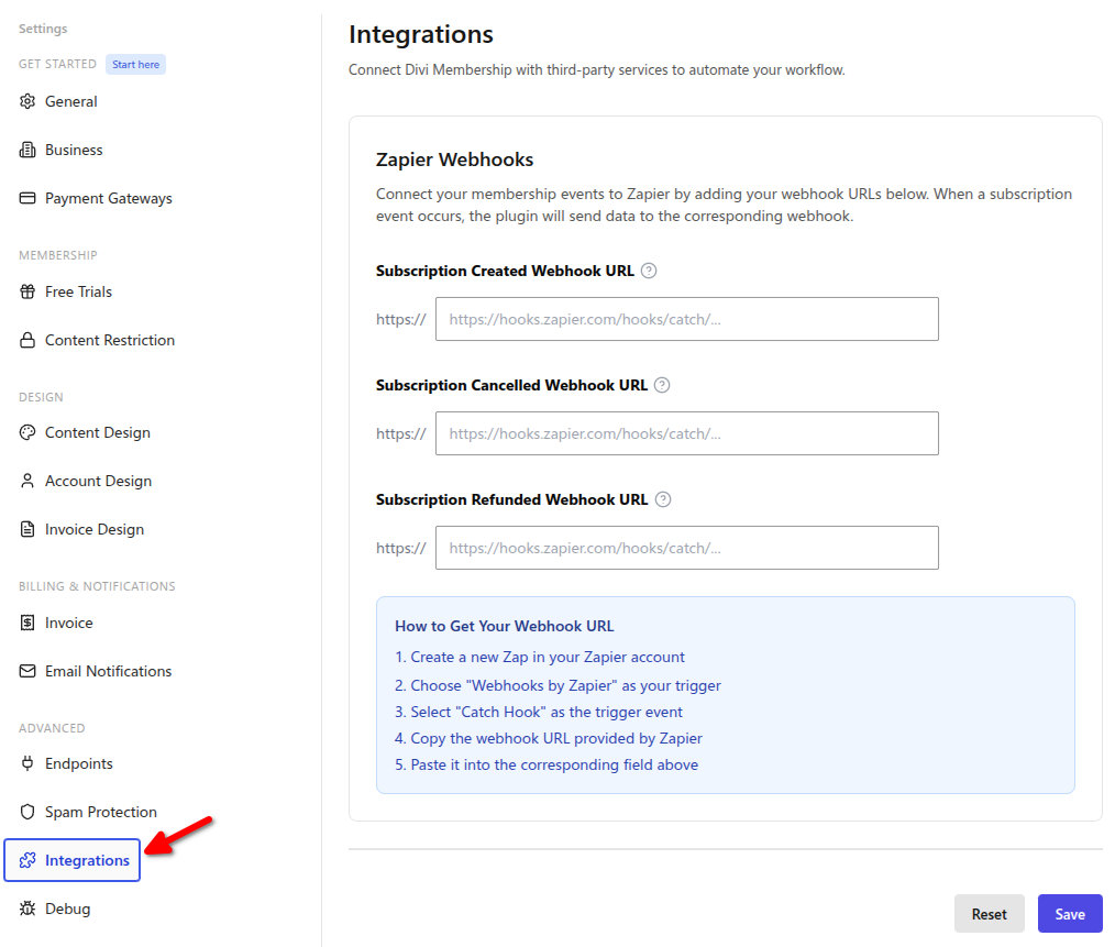 Integrations