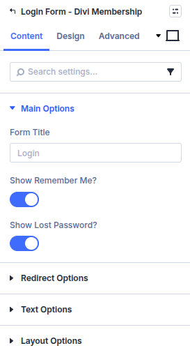 Login Form
