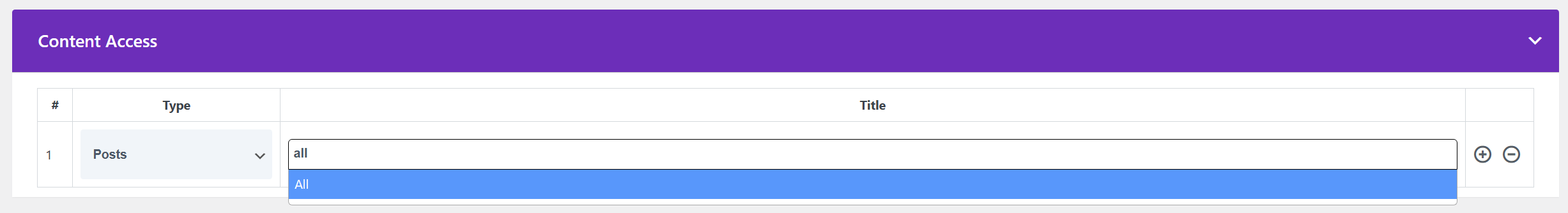 Membership Content Access