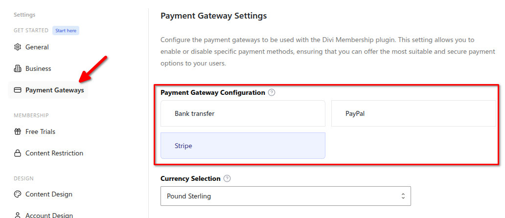 Payment gateway list