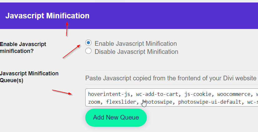 Defer Images Settings Screen